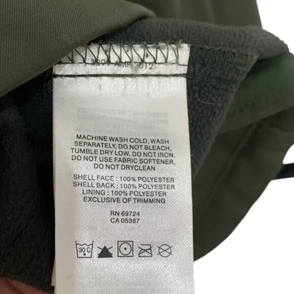 COLUMBIA Womens Olive Green Soft Shell Full Zip Jacket w/ Pockets Size M - Picture 4 of 9